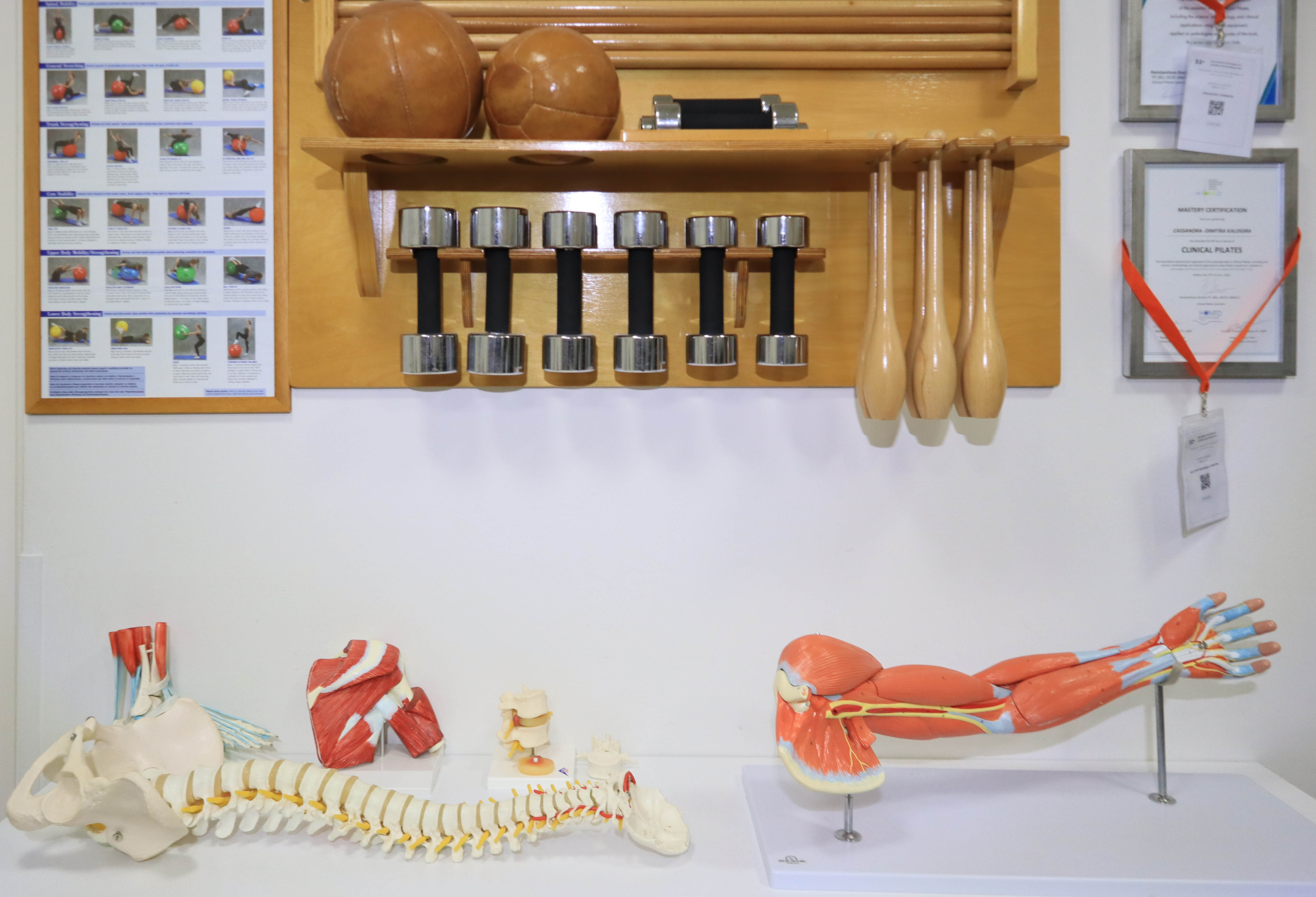 Exercise and treatment area inside IASIS clinic