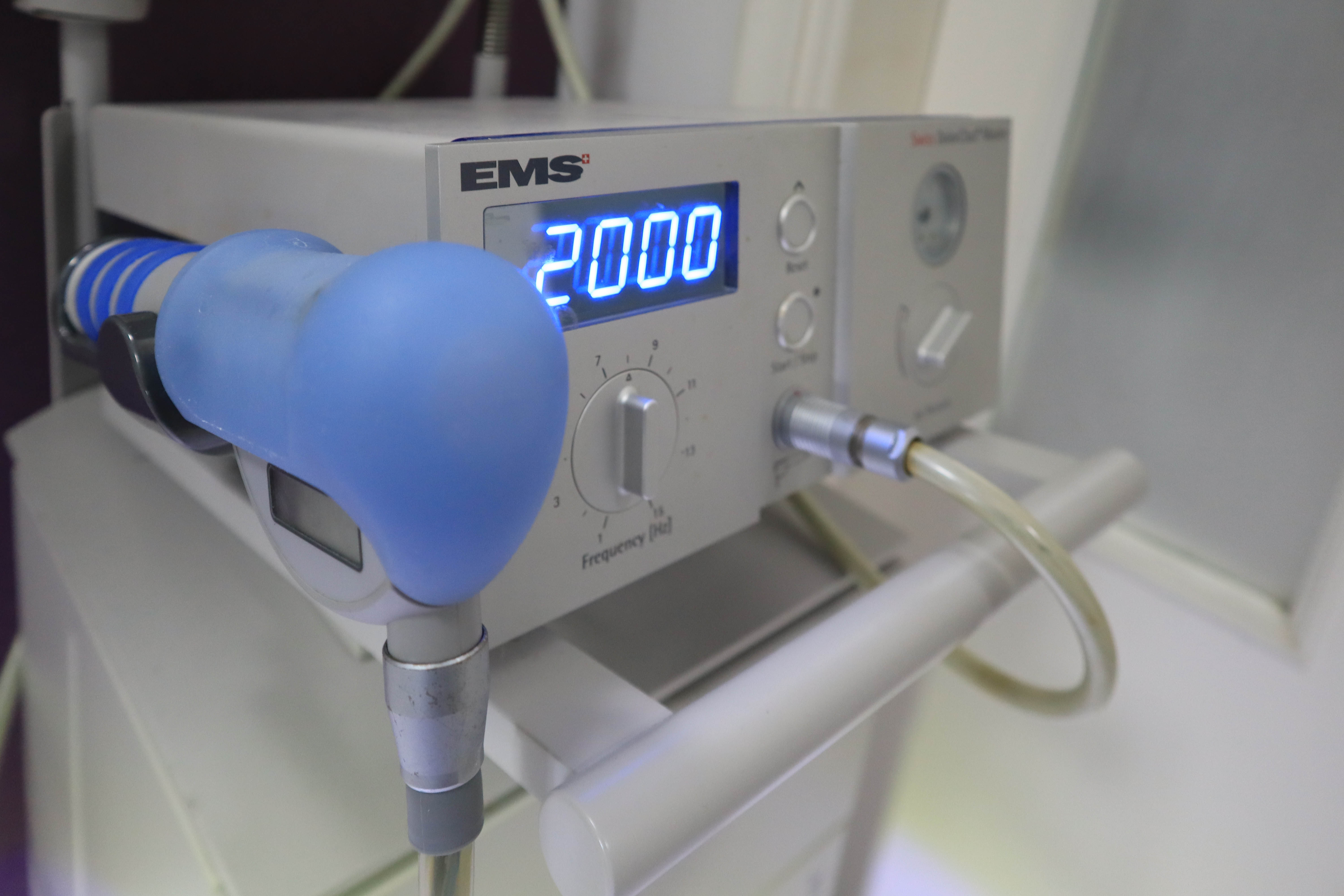 Physiotherapy equipment detail inside IASIS